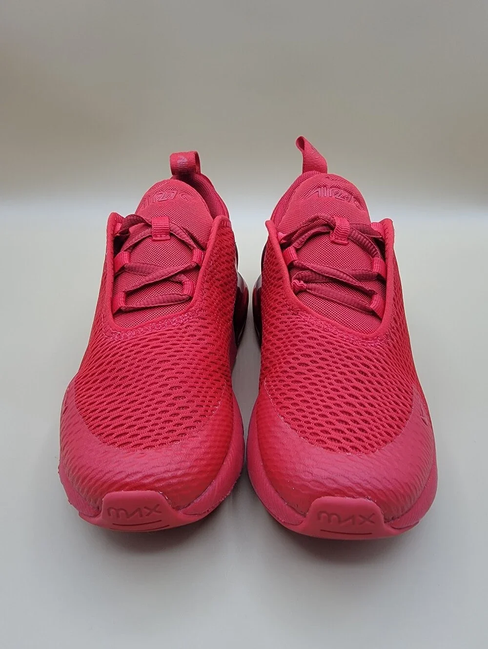 Nike Air Max 270 RF Little Kid's Shoes Size 13C Red Boys Girls Running Walking